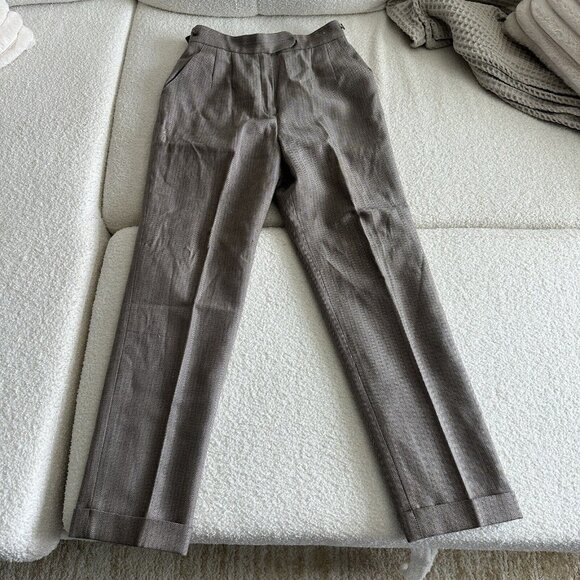 Harvé Benard Sport Pants Light Brown Size 8 - Picture 1 of 5